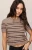 Z Supply Heath Ash Gatewood Stripe Sweater