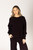 Lyla & Luxe Acai Claret Crew Pullover