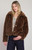 Room 34 Minky Brown Faux Fur Coat