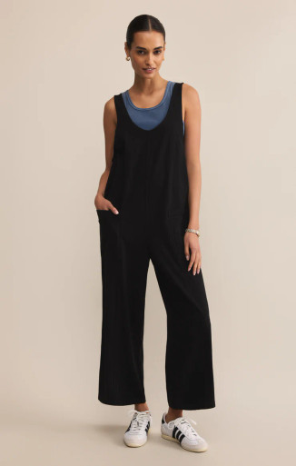 Z Supply Black Brasilia Jumpsuit - The Funk Trunk Clothing Company