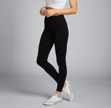 Cest Moi Black Bamboo Leggings O/S - The Funk Trunk Clothing