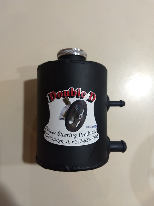 HD Remote Reservoir-non vented cap .125" thick -pick your fittings