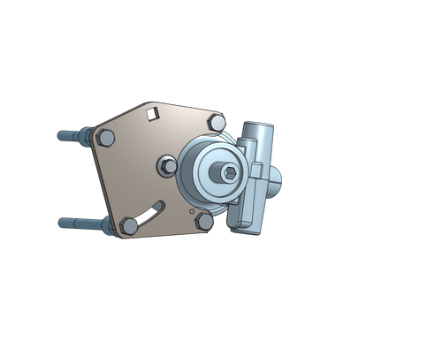 Ford water pump mounted P/S pump bracket with hardware