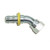 Technical Specifications
Materials of Construction:	Steel
Hex Type:	Inch
Product Style:	Female JIC 37° - Swivel
Port Size:	3/8 inch
Port Connection:	3/8"
Hose Inside Diameter:	-6 (Size), 3/8 inch, 9.5 mm
Connection Size:	9/16"-18 inch Thread
Product Style:	Female JIC 37° - Swivel
Shape:	Elbow 45° Short Drop
Materials of Construction:	Steel
Hose I.D. (size):	-6
Shape:	Elbow 45° - Short Drop