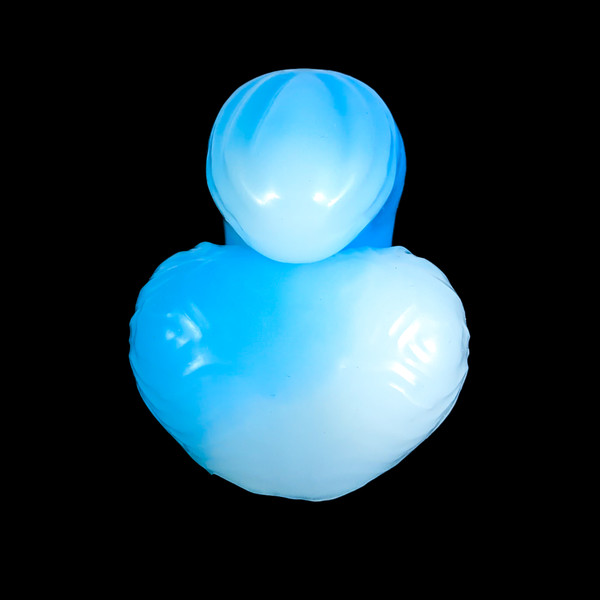 Blue Glow Swirl