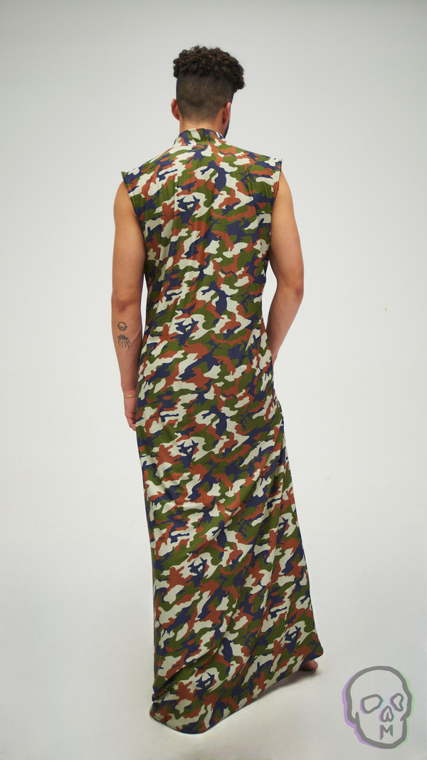 Sleeveless Trench Cover Up