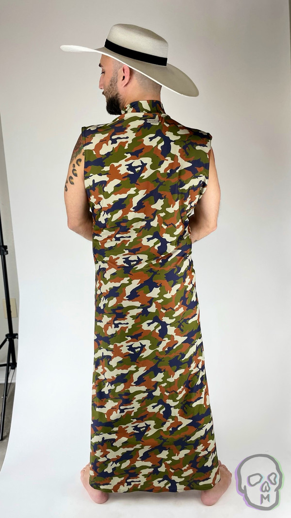 Sleeveless Trench Cover Up