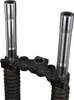 Front Fork Extension +30mm, aluminium, perfect in combination with 390mm rear shocks (2 pieces + O-rings, NOT street legal) 79-81 TT500, 80-81 XT500 (pair)