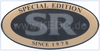 Emblem 'SR Special Edition since 1978' gold/chrome/black, 1 Piece