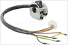 Handlebar Switch YAMAHA-Style 'Classic Chrome' (light HI/LO, horn, turn signal, housing like SR-Original), incl. matching connectors & wiring diagram