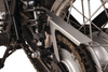YAMAHA SR400 SR500 Mini-Chainguard (Aluminium anodised), (suitable for WILBERS rear shocks)