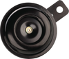 Horn 6V 100dB, diameter approx. 70mm, black, horn and bracket are rigidly riveted together and cannot be separated