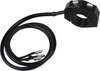Daytona Handlebar Switch, Black CNC-milled Alunmnium Housing, 2 Momentary Switches, Suitable for 22mm and 1' Handlebars