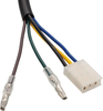 Rear Wiring Loom SR500, XT250, connection loom for taillight and indicator, length approx. 66cm, OEM reference # 3Y3-84517-00