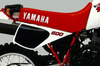 YAMAHA TT600 Decor/Decal Set Side Cover, red/black RH/LH (sticker, 1 pair) OEM reference # 55U-21781-00