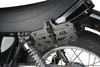 YAMAHA SR400, SR500, XT250, XT500 Jerry Can Adapter, can be screwed on to all SLC side pannier racks, black plastic coated