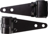 Headlamp Bracket Set 30-38mm, black, 1 Pair, Length Mid Fork Tube/Mid Front Bore: 140mm, Clamp Height: 54 mm