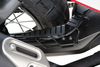 KEDO T7 Brake Line and ABS Sensor Cable Cover on Swingarm. 2mm stainless steel, matt blck powder coatedTénéré700 + WorldRaid (XTZ690) 2019-2024