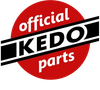 KEDO Billet Aluminium Oil Cooler Kit (complete) YAMAHA XT500 To 1979, including ready-to-connect oil lines