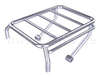 Yamaha SR400, SR500 Mini Pannier Rack, Stainless Steel, Blank, Wrenchmonkees/GibbonSlap-Style, incl. Mounting Material, Size 245x180mmMini Pannier Rack, Stainless Steel, Blank, Wrenchmonkees/GibbonSlap-Style, incl. Mounting Material, Size 245x180mm