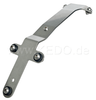 YAMAHA SR400, SR500 License Plate Bracket 'GibbonSlap'-Style ,Stainless, incl. Mounting Material (Additional Equipment: License Plate Lamp 62021, Indicator Stay 63022)