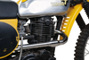 Power Header Pipe TT500 XT500 '77 on Stainless Steel with POWER BOMB No heat shield required