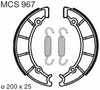 Brake Shoes Front SR400 SR500T TRW/Lucas