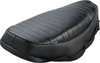 YAMAHA SR500 -'83 Seat Cover, ribbed, black, without lettering, OEM reference # 2J2-24731-00