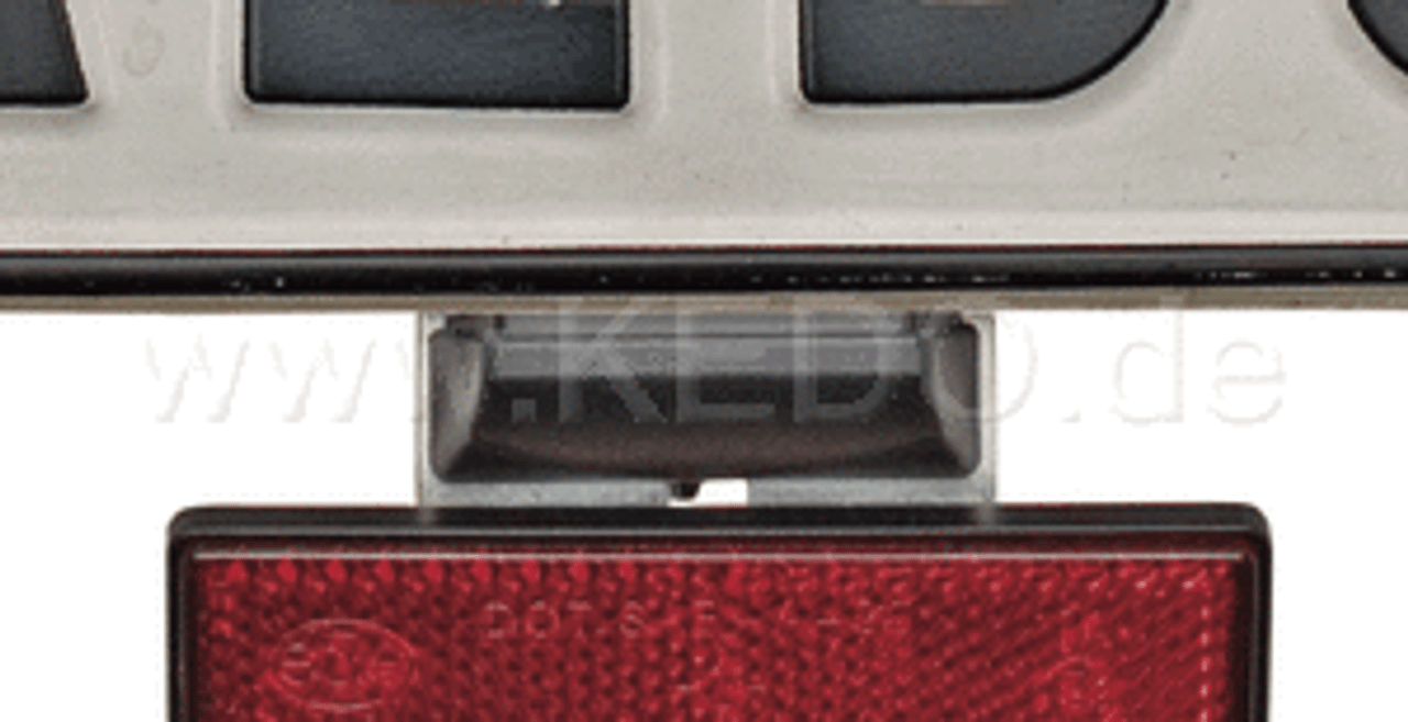 License Plate Light LED 'D-Track', e-marked, 47x20x14mm