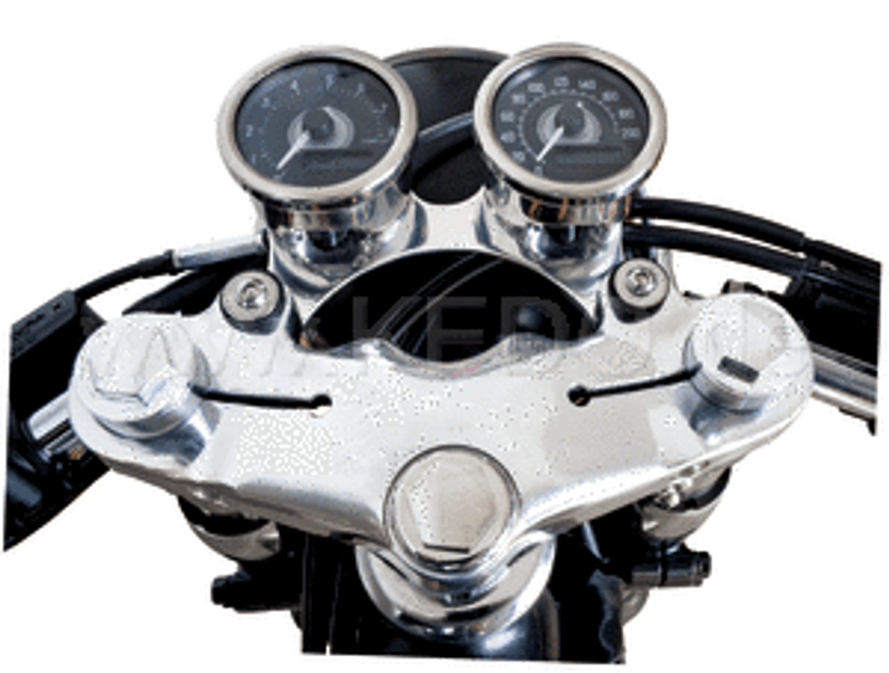 Daytona 'Velona' Speedometer Chrome Plated