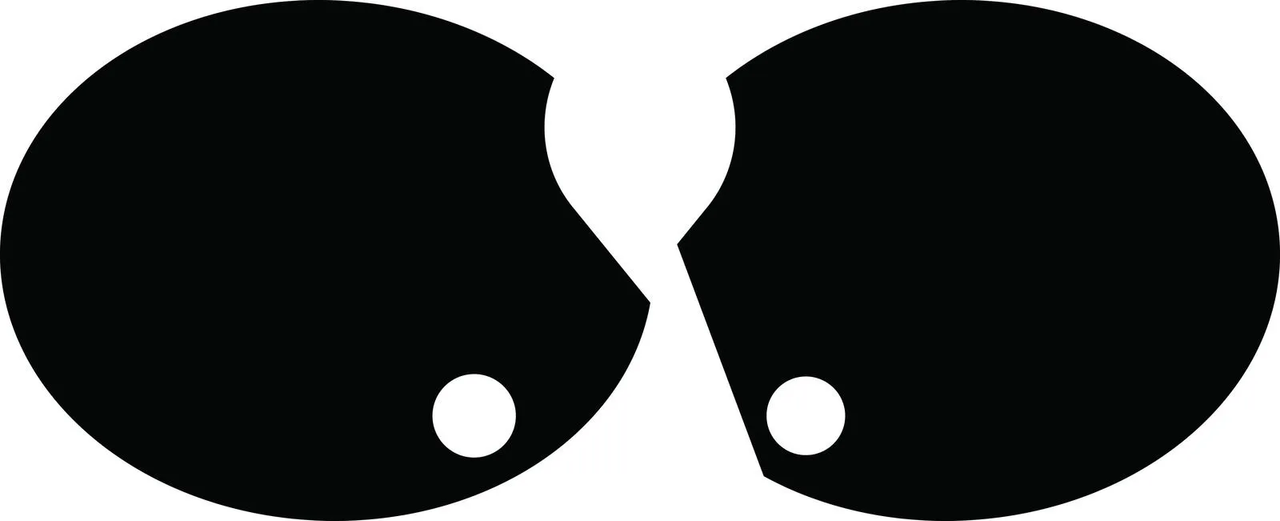 YAMAHA TT500 Side Cover / Side Panel Decal Set – Matte Black No Lettering Pair