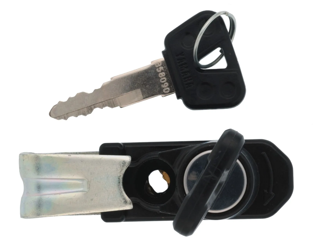 Helmet Holder (Lock), incl. 2 keys YAMAHA XT250 XT500 OEM 5H0-21308-01