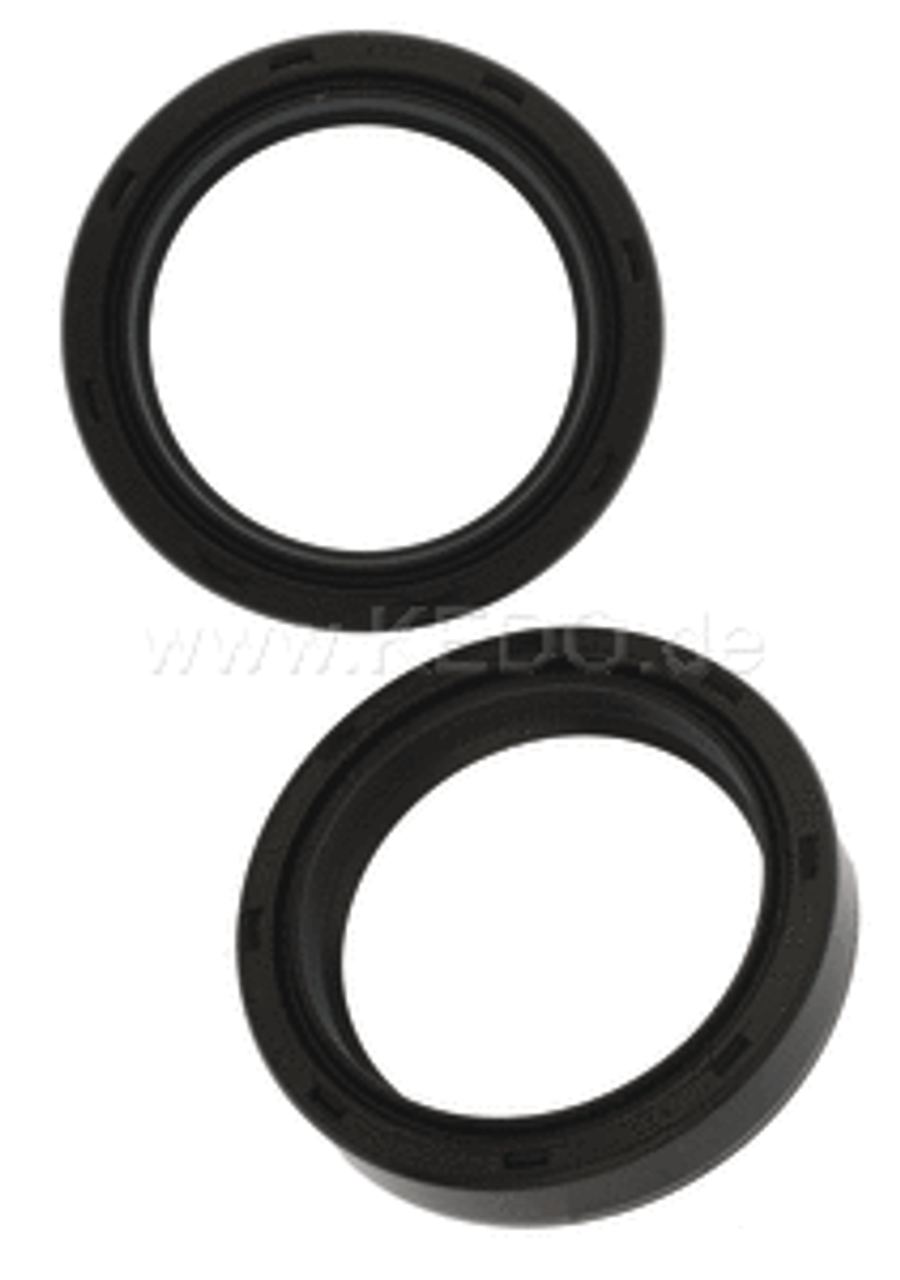 Fork Oil Seals, 1 Pair, (43x55x10.5mm) TT600-'92, XTZ660, XTZ750, TDM850'96-