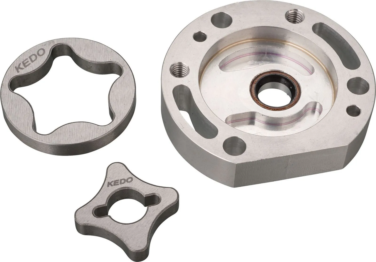 YAMAHA SR400 SR500 TT500 XT500 +50% KEDO Oil Pump Set (comes with enlarged Outer Rotor, Housing, Gasket, Pin, Oil Seal and Bolts)