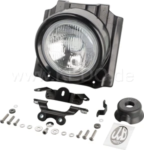 YAMAHA 17 FZ-07, MT-07 2014-2020 JvB-moto "Super7" Headlight Cover-,  unpainted ABS , incl. H4 lamp insert