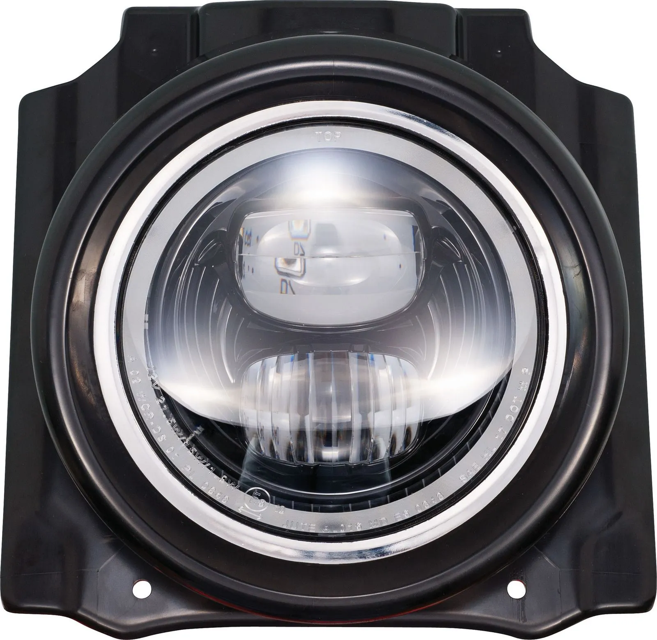 JvB-moto "Super7" Headlight Cover FZ-07, MT-07 2014-17, unpainted ABS incl. LED lamp insert