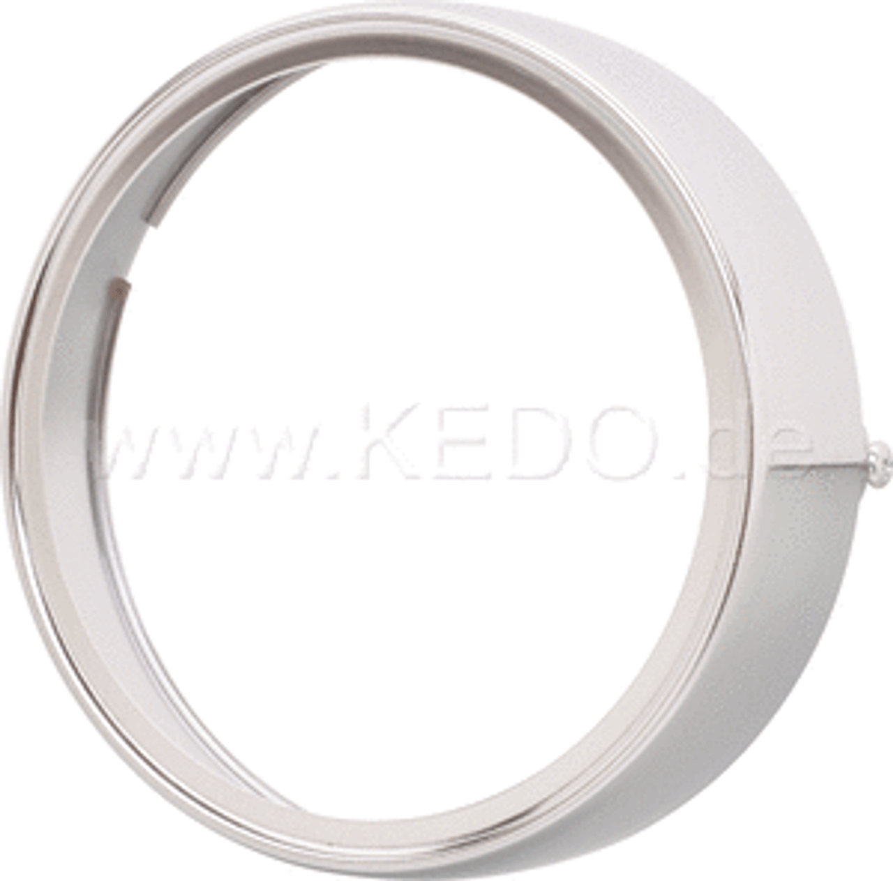 Headlamp Ring XT500 chrome plated, OEM reference # 1N5-84115-20