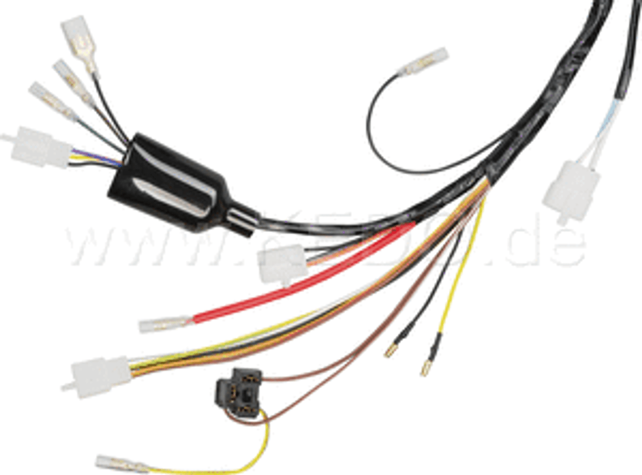 Wiring Loom SR500 78-92 (replica) UK and European models OEM # 2J4-82590-40.