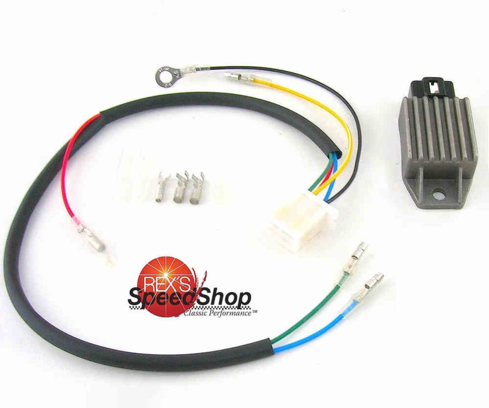 Motorcycle Parts Yamaha XT250 12 volt 12VCXT250 12v conversion kit