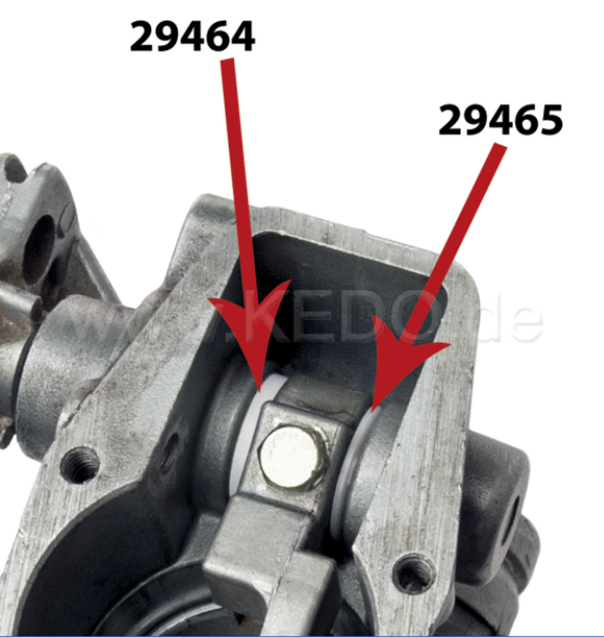 Plastic Spacer 0.8mm, Shaft Shaft Throttle Lever