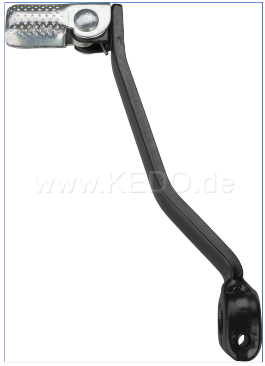 Gear Lever, Foldable (No lever rubber possible) TT500, XT250, XT500, XT550