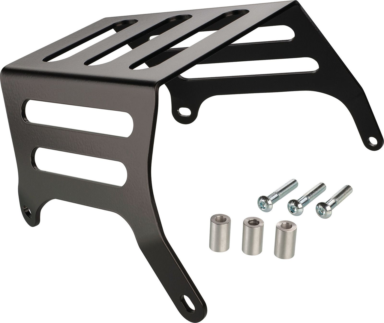 Aluminium Rack ( Luggage Rack )black plastic coated TT600R/RE