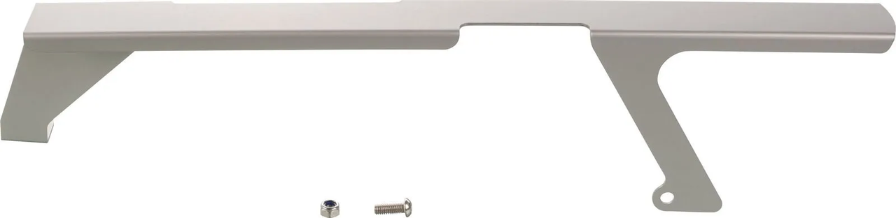 YAMAHA SR400 SR500 Mini-Chainguard (Aluminium anodised), (suitable for WILBERS rear shocks)