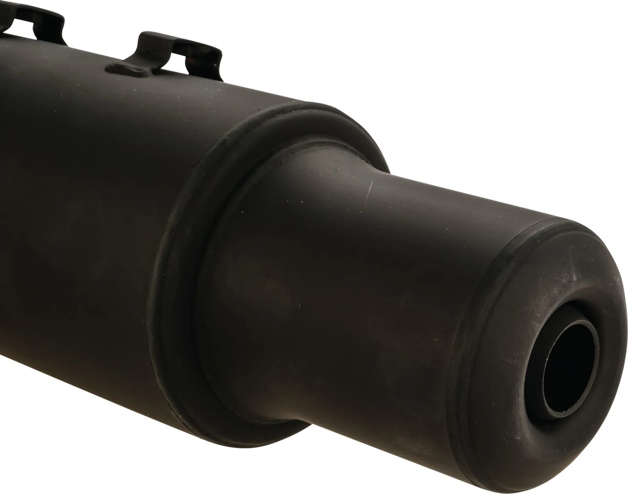 Silencer MARVING 'EDR YAMAHA XT350', Black (Not Street Legal), for heat shield with 78mm distance between mounting holes