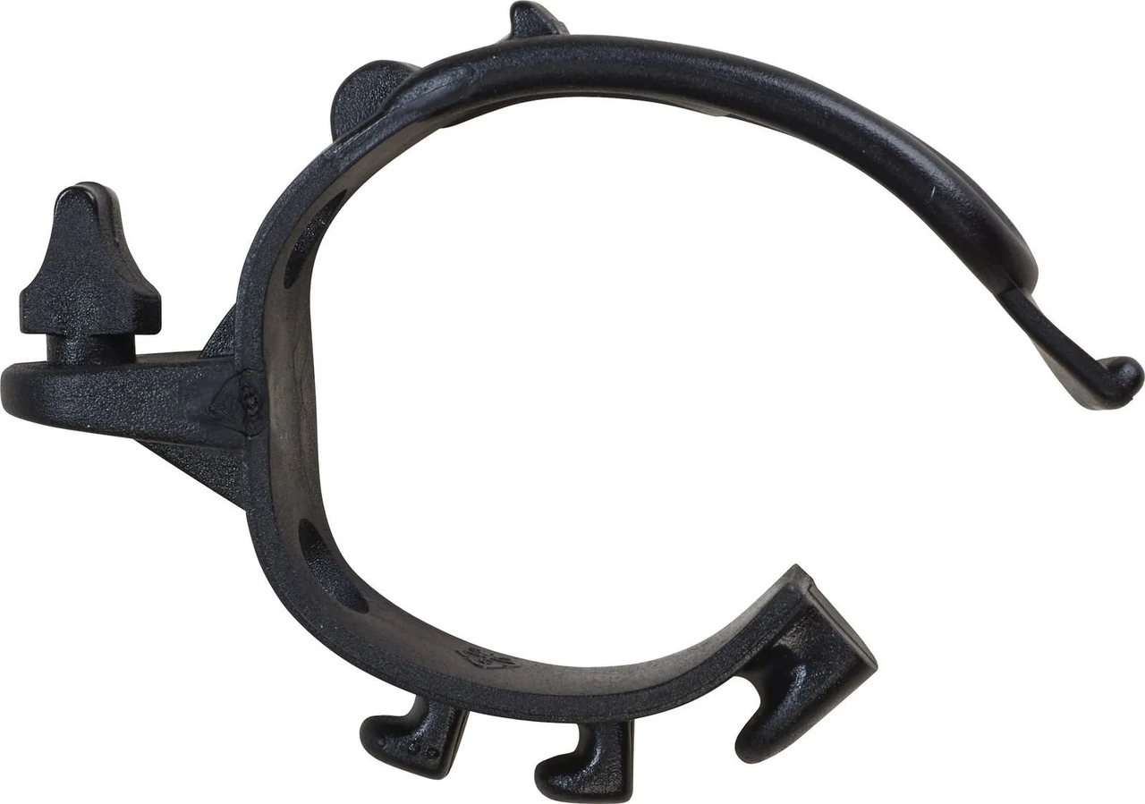 Universal Retaining Rubber for Headlight Mask, 1 piece, for inner tube diameter 34-55mm, distance outer edge inner tube / center latching lug 20mm, 1 piece