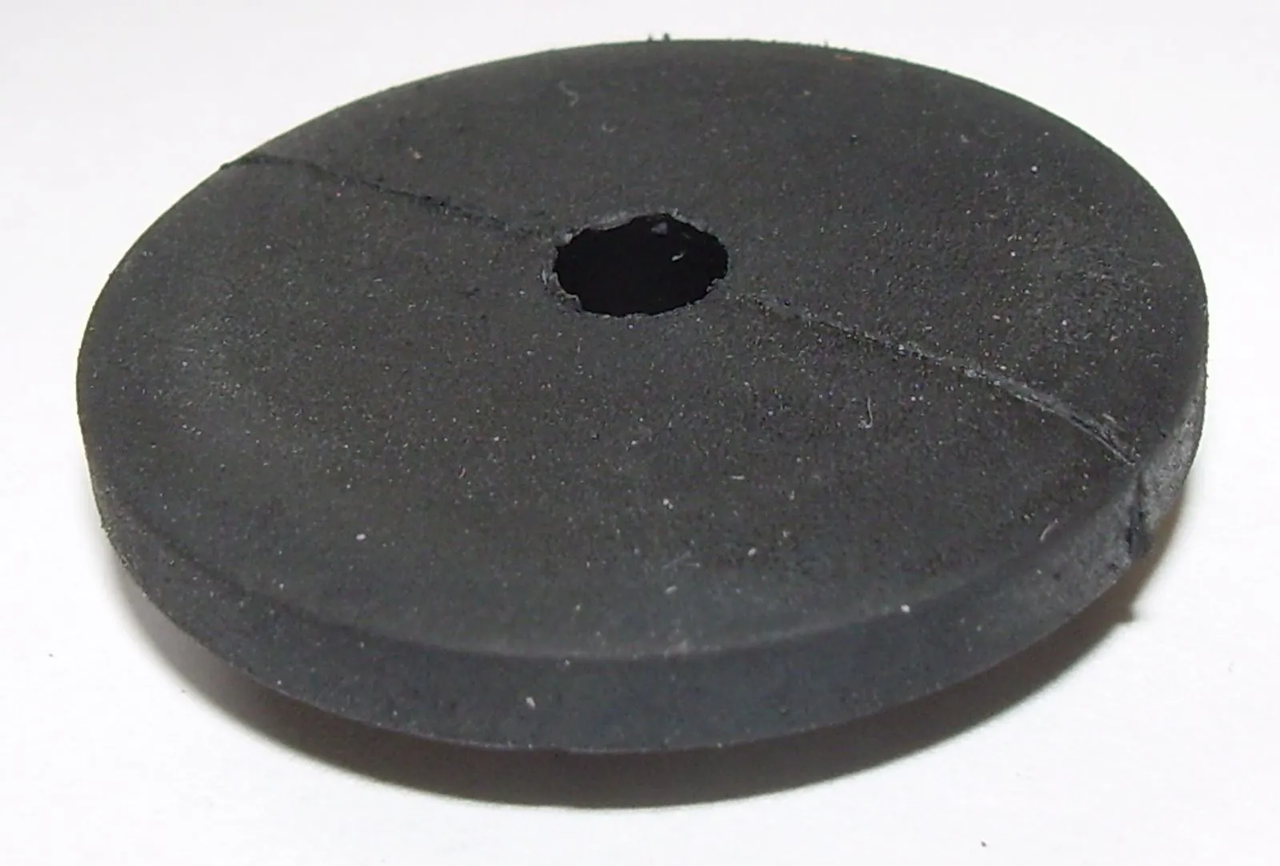 Damper, Rubber, for Battery Case, Flat Shaped, 1 Piece (4x needed), OEM 371-82121-00