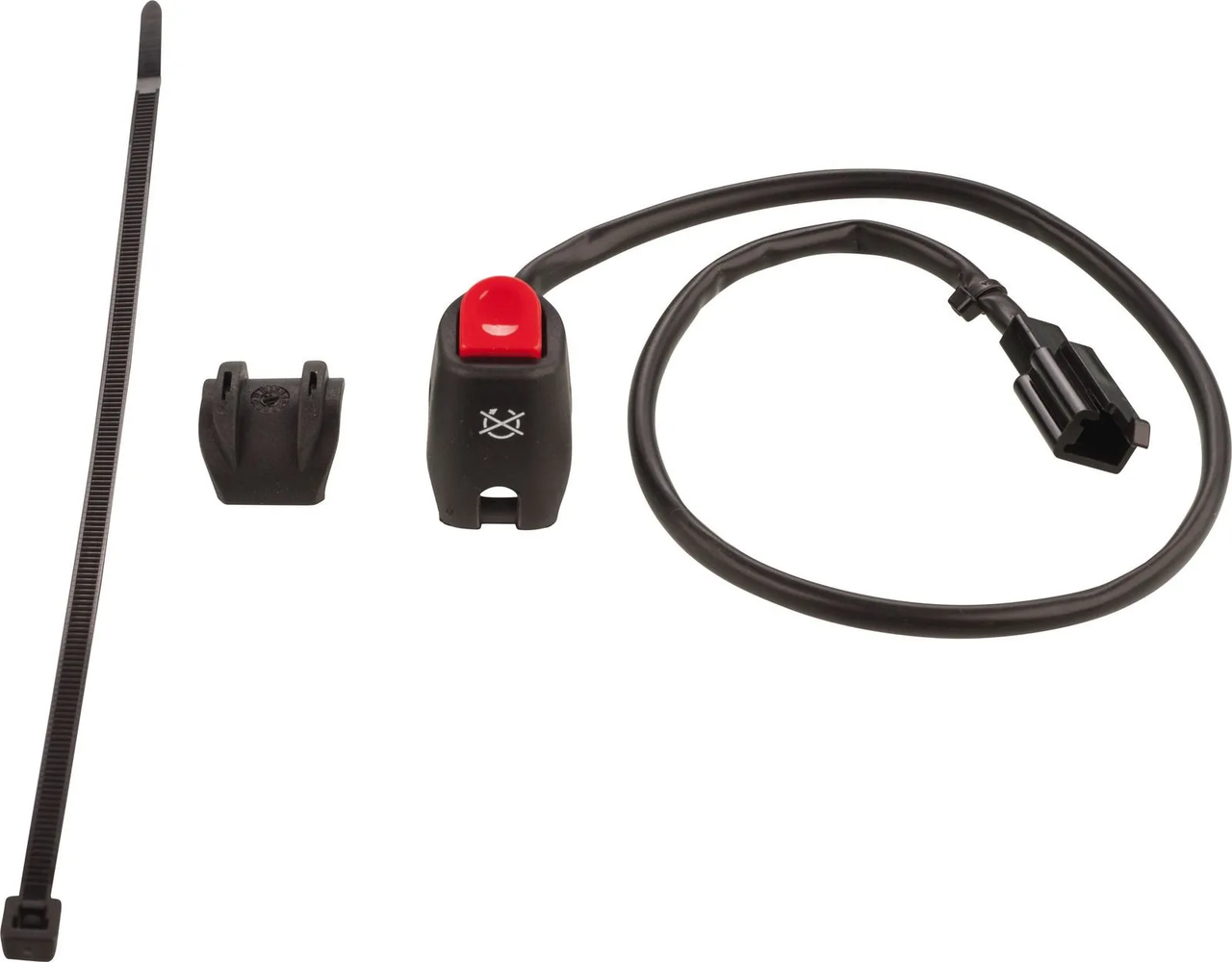 Kill Switch, cable length approx. 44cm, suitable for CDI ignition (shorts out, switch dim. above approx. 20x22mm)