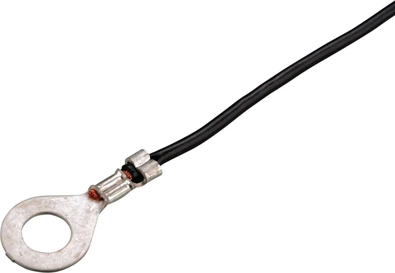 Ground Wire, with eyelet and Japan bullet connector YAMAHA XT500 OEM  1E6-81949-00