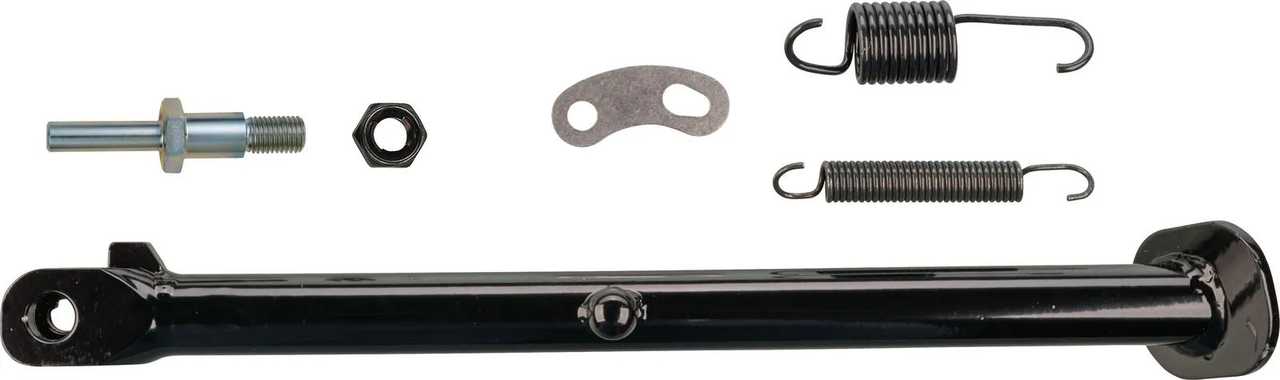 Side Stand Complete Set incl. Heavy-duty Side Stand (version 2022) with TÜV-Compliant Double Spring