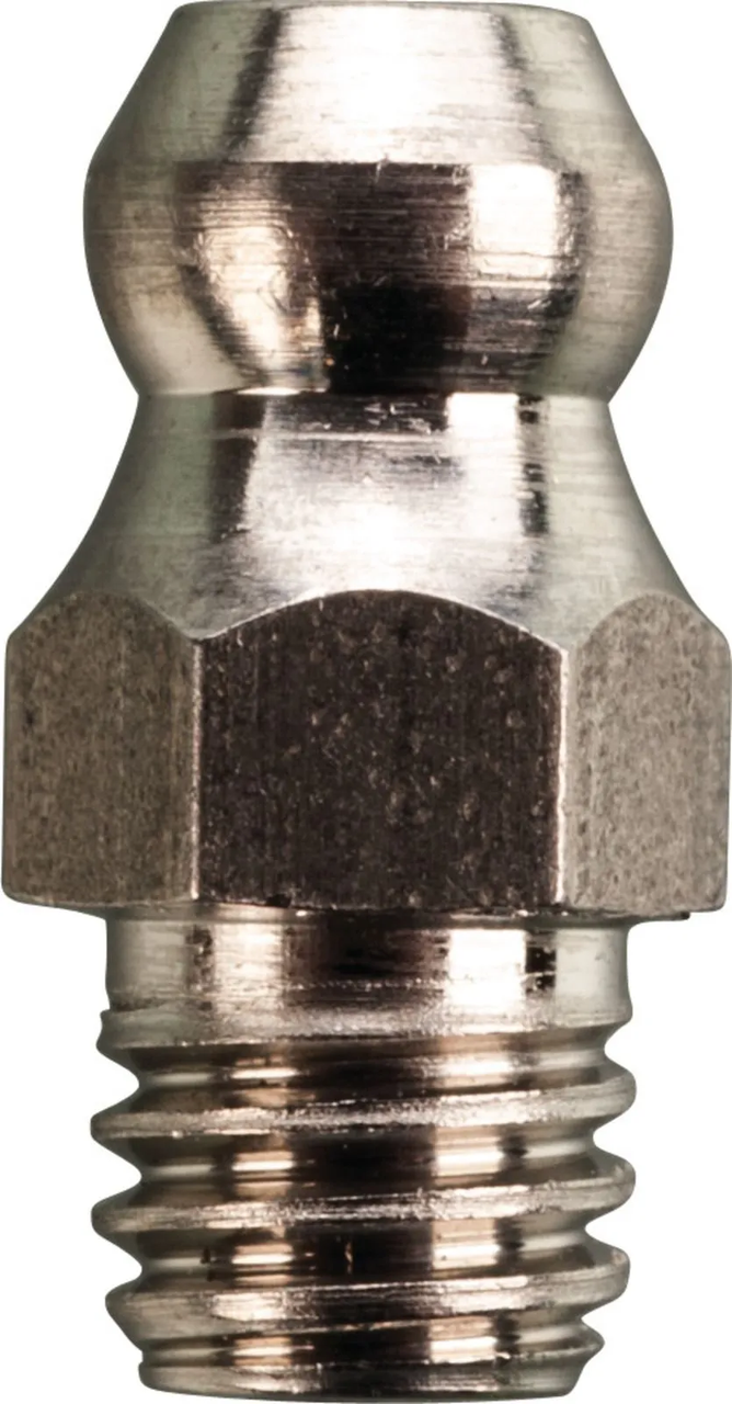 Grease Nipple M6 YAMAHA SR400, SR500, TT350 TT500 XT250 XT350 XT500 XT550 TT600 XT600, straight, stainless steel, OEM reference # 93700-06004